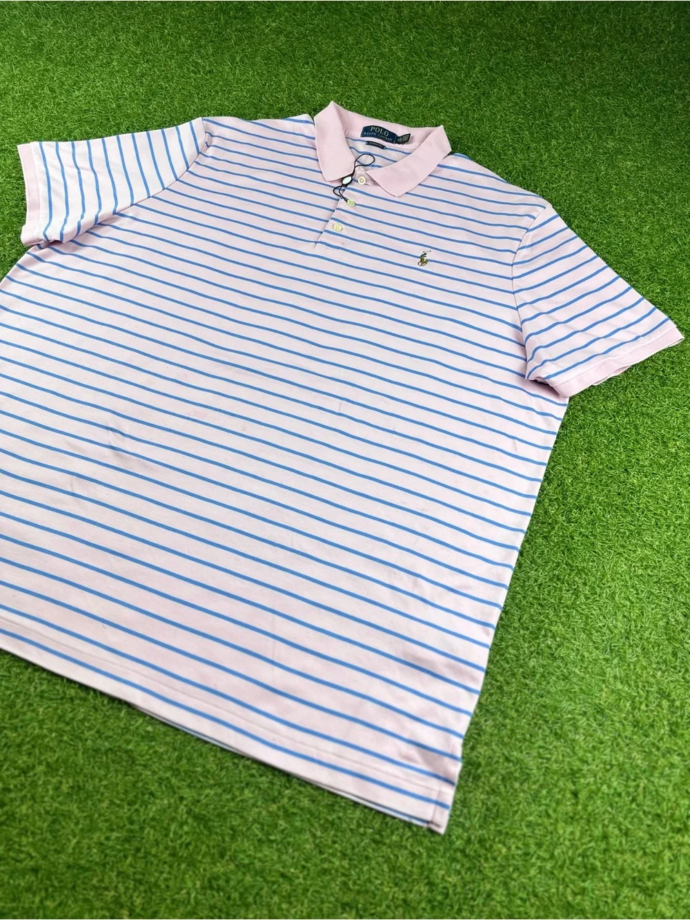 Polo Ralph Lauren Classic-Fit Striped Soft Cotton Polo Shirt